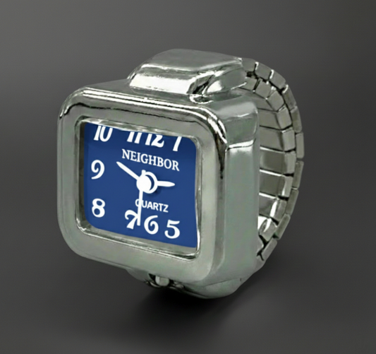 Bague KAUREL| Argent & Bleu